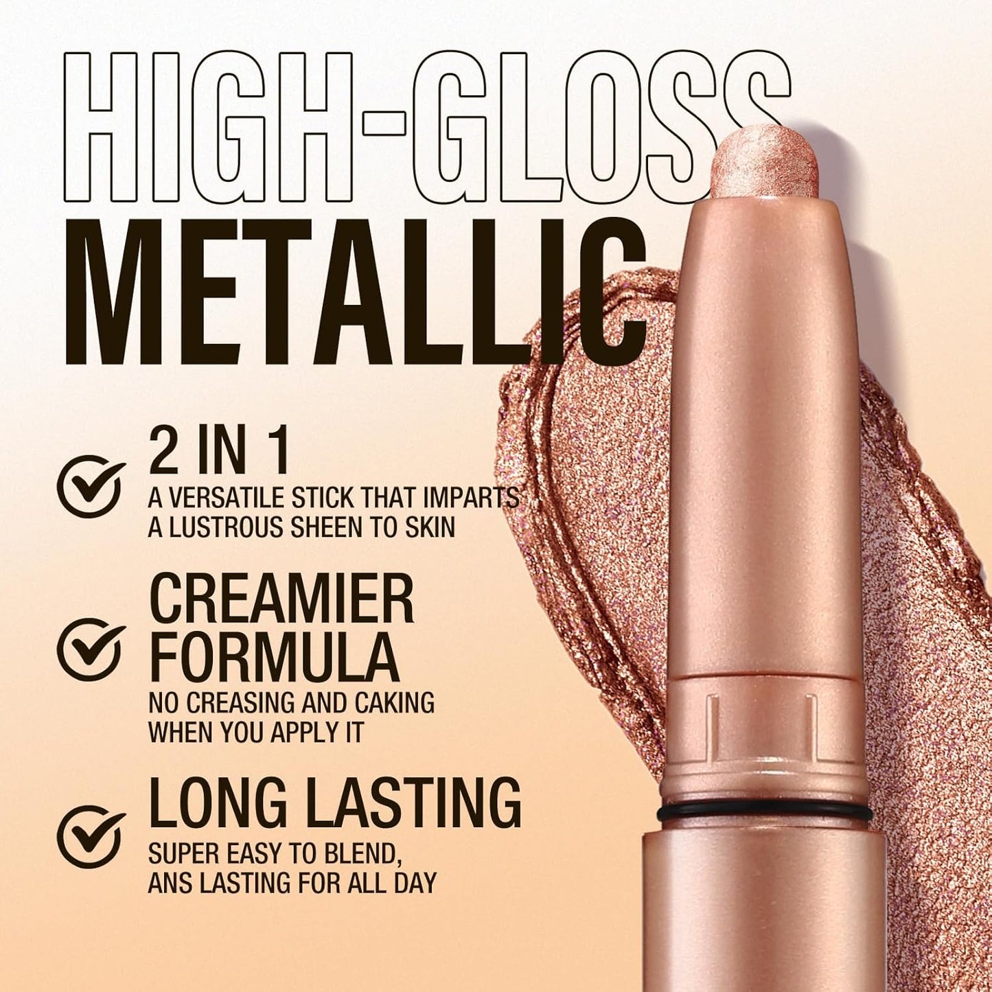 Jolilab Eyeshadow Stick Set, 6 Colors Matte Professional Bright-Colored Contouring and Highlight Eyeshadow Stick, Cream Waterproof Long Lasting High Pigmented Eye Shadow. (6, Set B)