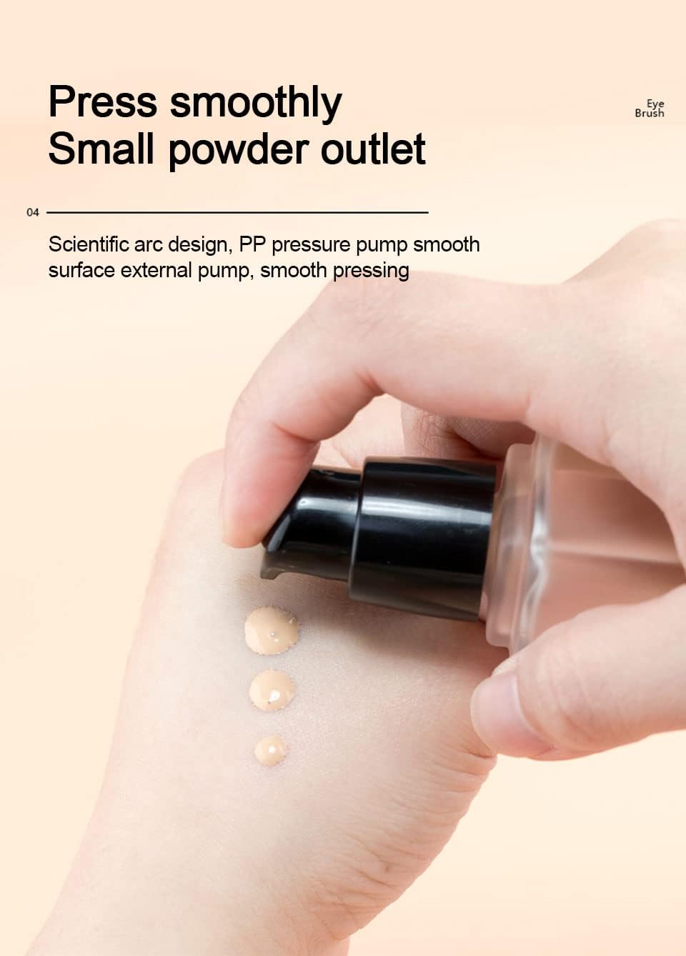 2 Pack 20ml/0.7oz Empty Frosted Glass Foundation Bottle, Travel Refillable Square Lotion Pump Bottles for Essential Oils Cream Cosmetic Foundation Emulsion