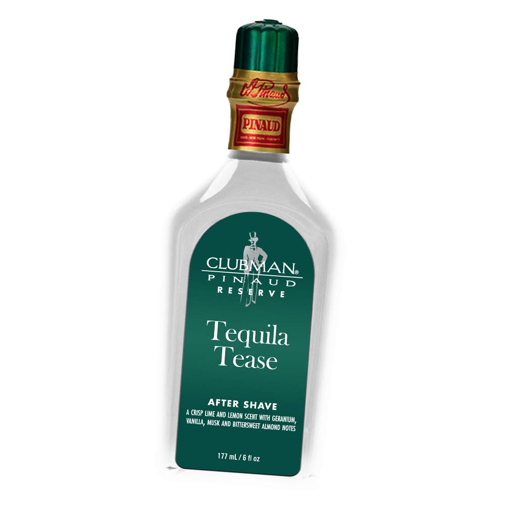 Clubman Reserve Tequila Tease After Shave Lotion for Men – Refreshing Scent After Shave Splash, Soothing Aftershave Care, 6 fl oz