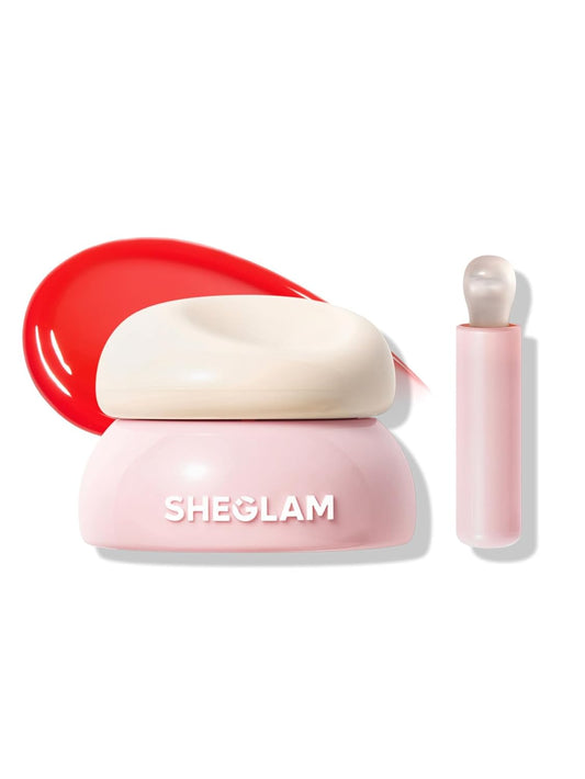 SHEGLAM Hydra Jelly Pocket Lip Jam Hydrating Nourishing Lip Gloss Moisturizing Lip Makeup-Watermelon Whirl