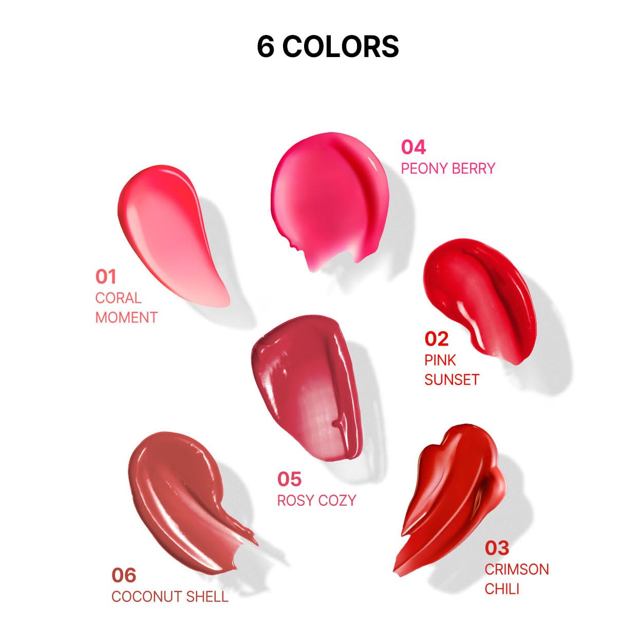 YNM Candy Gloss Balm (06 COCONUT SHELL, 3g) (+9 colors) K-beauty, Tinted, Color Lipstick Balm, Glossy, Moisture, korean, Jelly lips, Non-Sticky and Long-lasting