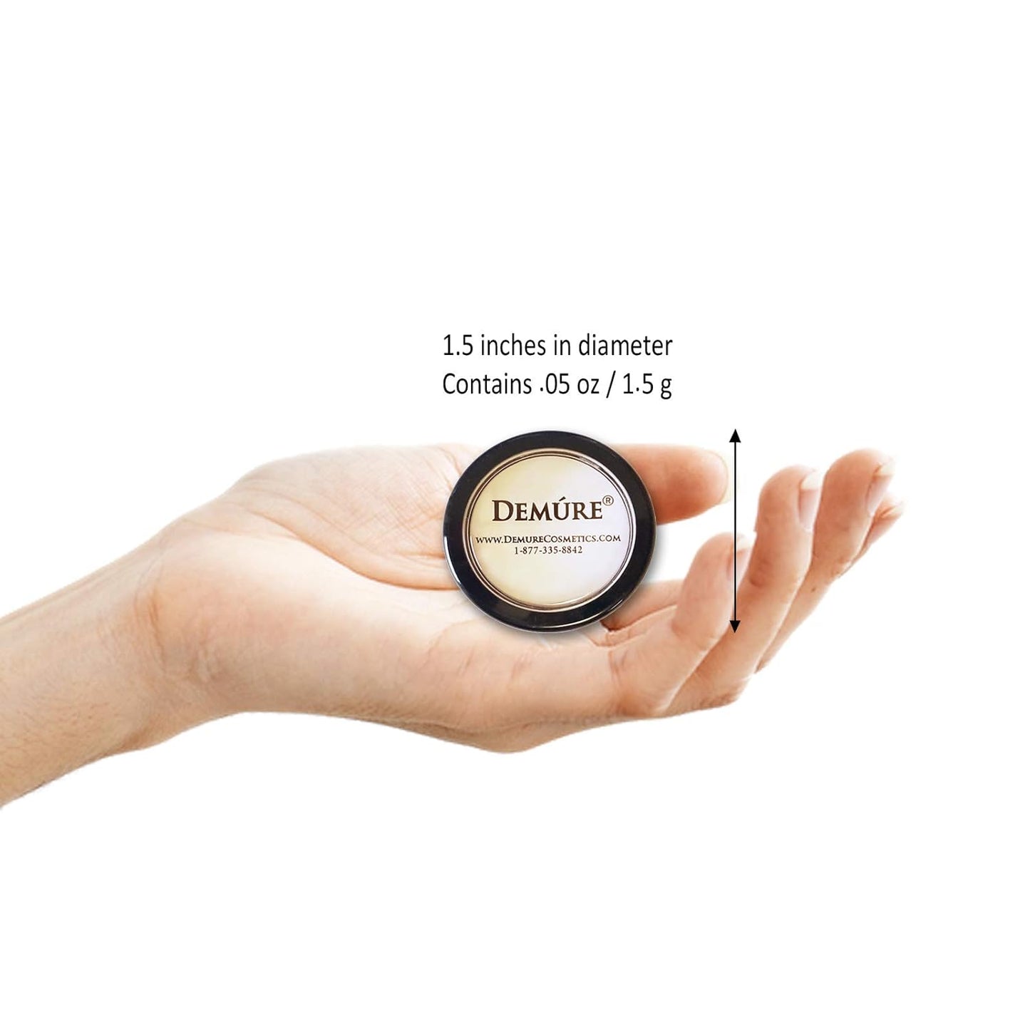 Demure Mineral Make Up Eye Shadow (Taupe), Matte Eyeshadow, Loose Powder, Eye Makeup, Professional Makeup