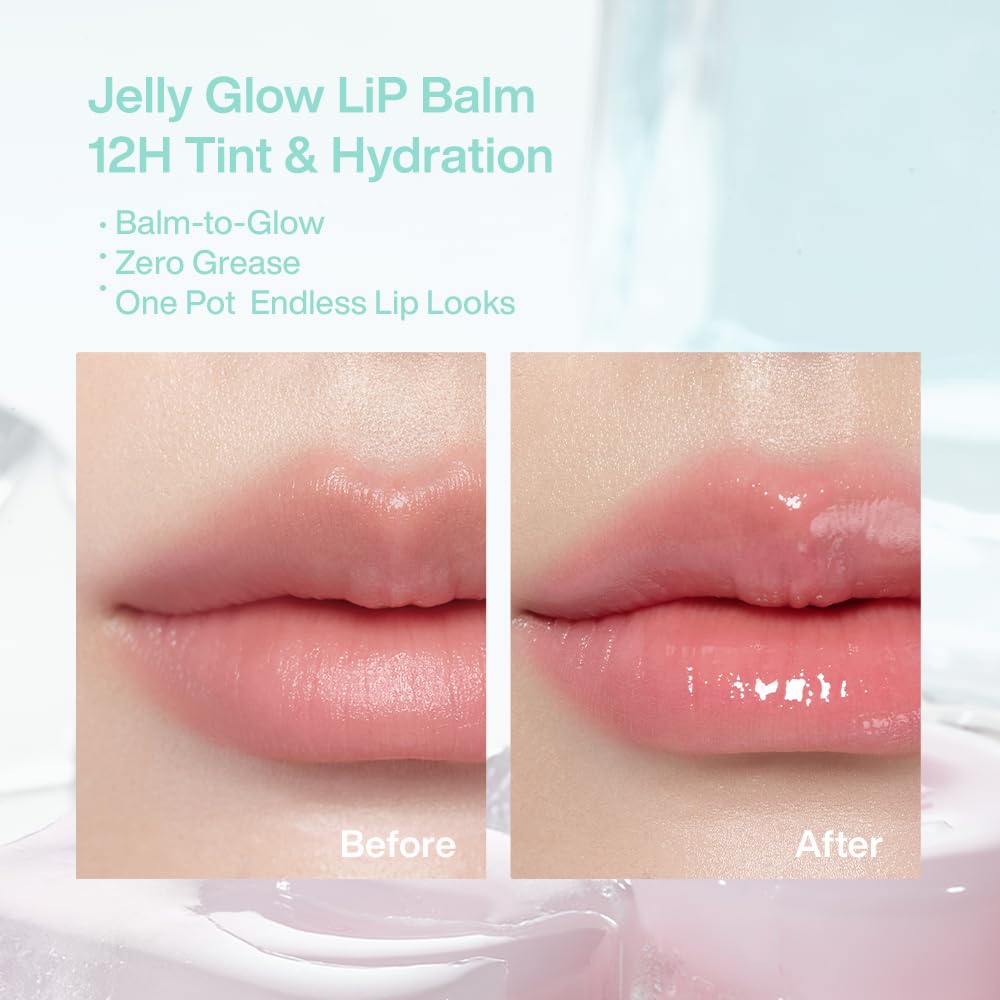 INTO YOU Frozen Glow Lip Balm, Hydrating Lip Gloss, Shine Finish, Nourishing Sheer Tint Pudding Pot with Vitamin E and Seed Oil, Plumping, Moisturizing Lip Makeup, 0.18oz, FB02 Juicy Orange