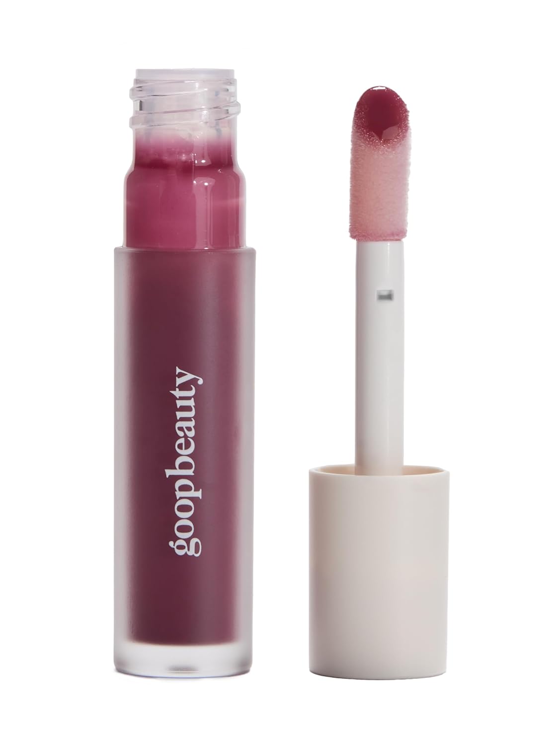 goop Beauty Hydra-Barrier Gel Gloss | Hydrating Lip Gloss to Moisturize & Plump Lips | Hyaluronic Acid & Vitamin E | Lilac - Sheer Amethyst | 0.13 oz