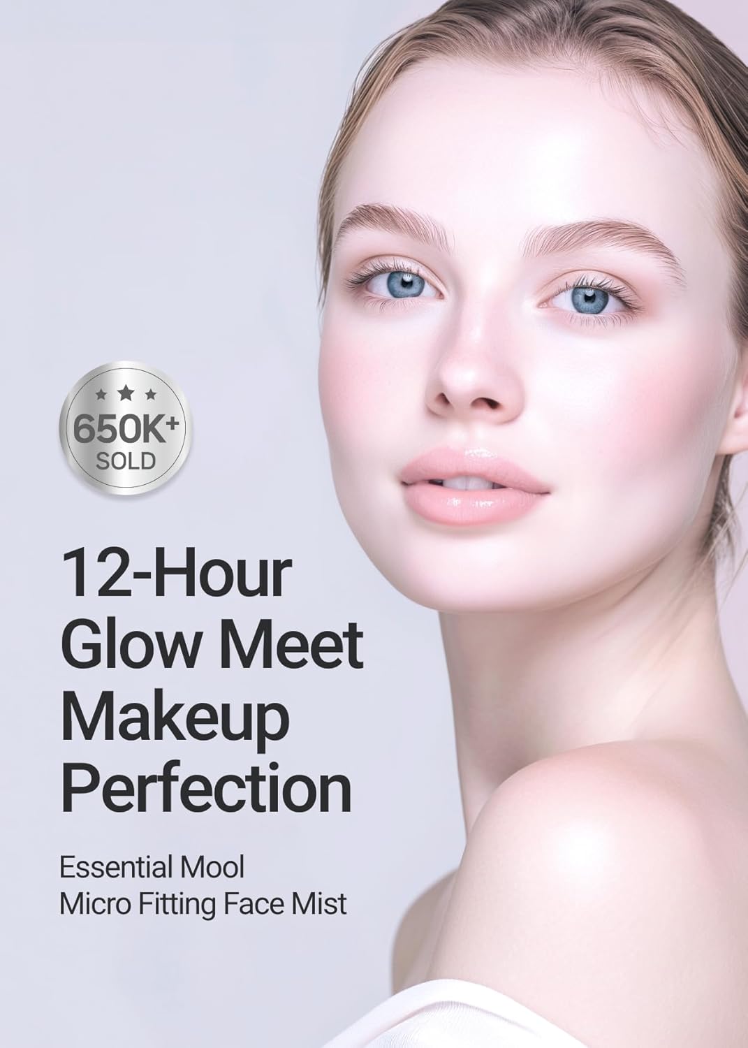 JUNG SAEM MOOL Essential Mool Micro Fitting Face Mist 4.06 Fl Oz, Ultra-Fine Hydrating Makeup Setting Spray with Thermal Spring Water, Long-Lasting Fixing Power Dewy Glow Primer, Korean Face Mist