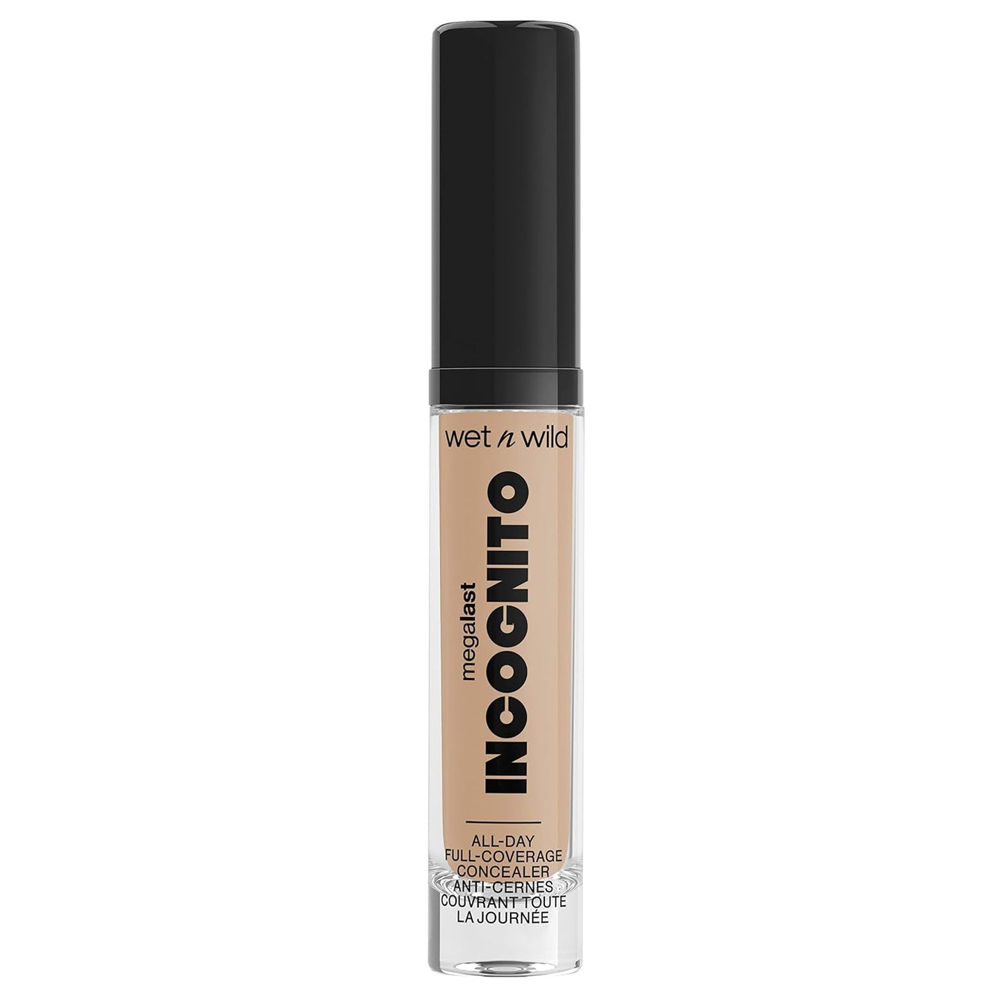 wet n wild Mega Last Incognito All-Day Full Coverage Liquid Matte Concealer, Medium Neutral