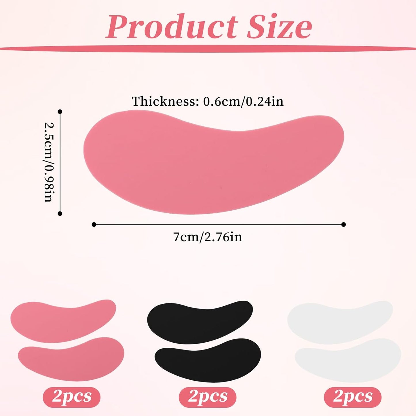 12pcs Reusable Under Eye Patchs Topical Eye Gel Pads for Dark Circles and Puffy Eyes Under Eye Mask Patches Reduce Wrinkles and Fine Lines Eye Bags for Skin Eye Puffiness Care Accessories