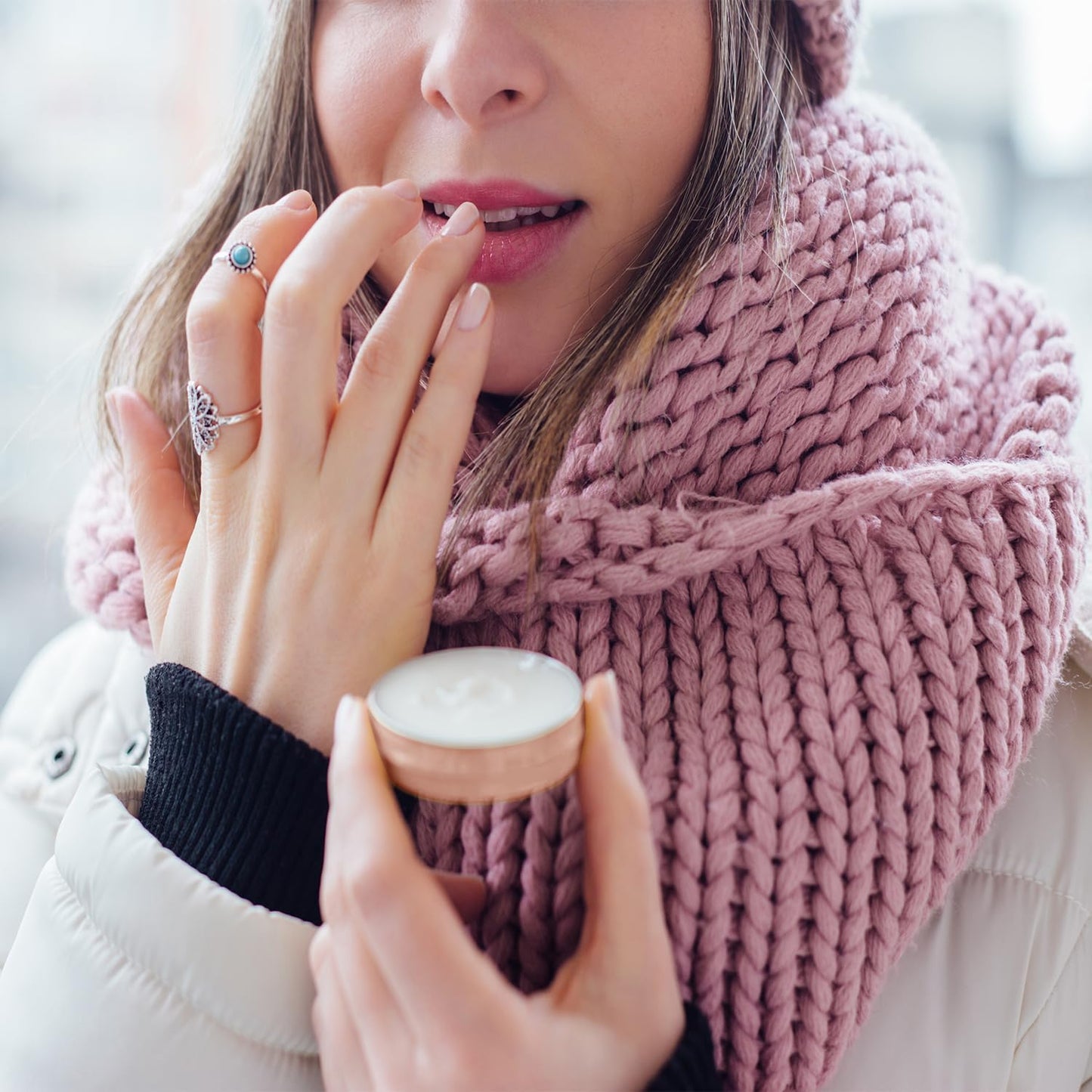 1 oz Aluminum Tin Jar with Screw Cap Refillable Container for Cosmetic, Lip Balm, Cream, Rose Gold 12 Pcs.