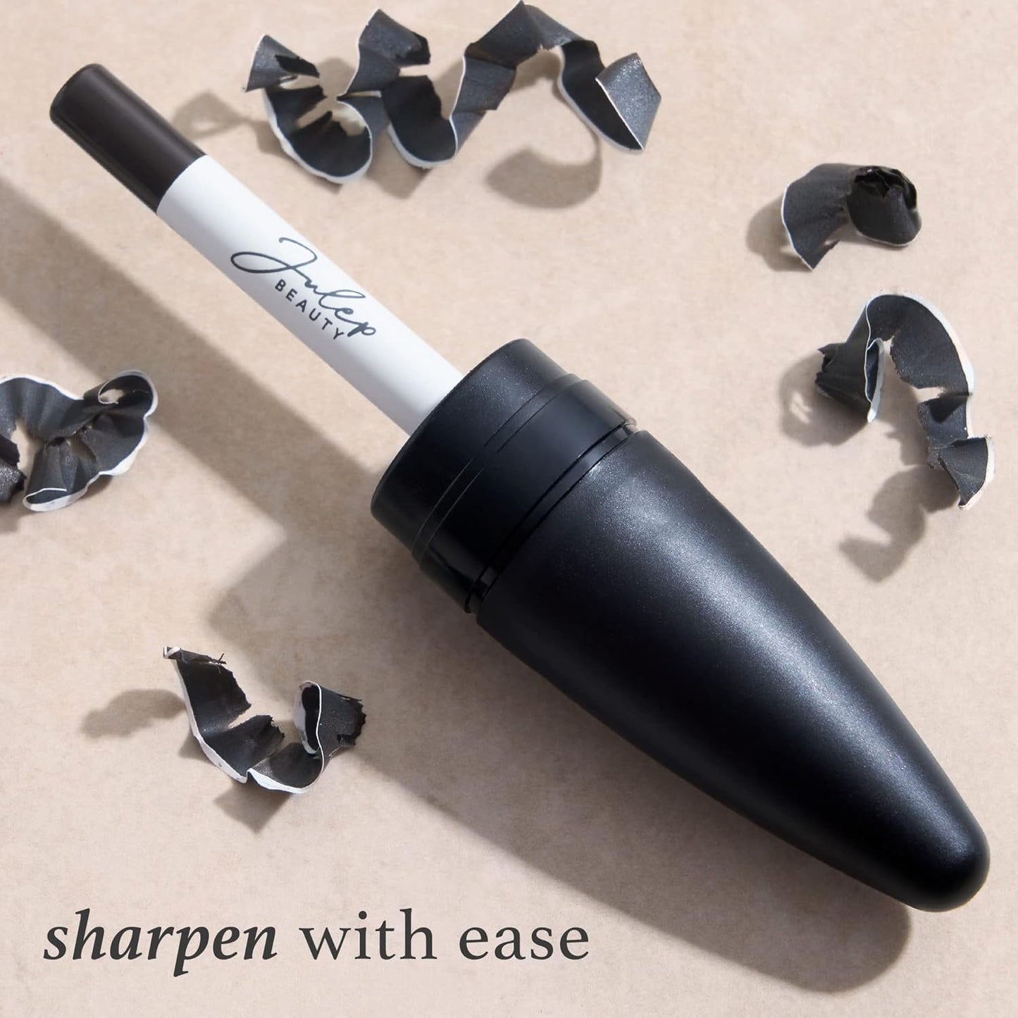 Julep When Pencil Met Gel Sharpenable Multi-Use Longwear Eyeliner Pencil -Smoky Taupe Shimmer - Transfer-Proof - High Performance Liner.