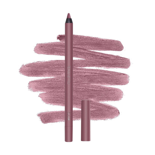 about-face Matte Fix Lip Pencil Paper Romance – Long-Wear, Creamy Matte Lip Liner with Hyaluronic Acid & Vitamins C & E – Vegan, Cruelty-Free, Clean Beauty – 0.042 oz (Rosewood)