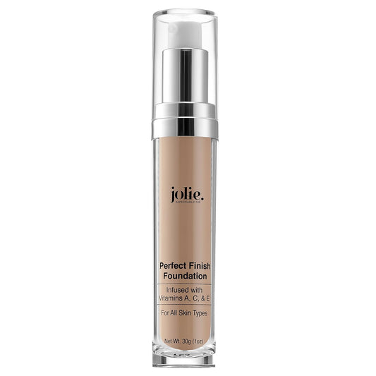 Jolie Perfect Finish Liquid Foundation Makeup SPF 15 Oil Free (LC1)