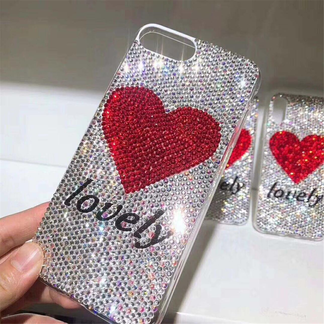 1440 Pcs SS20 5mm Flatback Rhinestones for Nails Art Crafts Glitter Round Shine Gems AB Crystals DIY Clothes Shoes （Champagne AB）