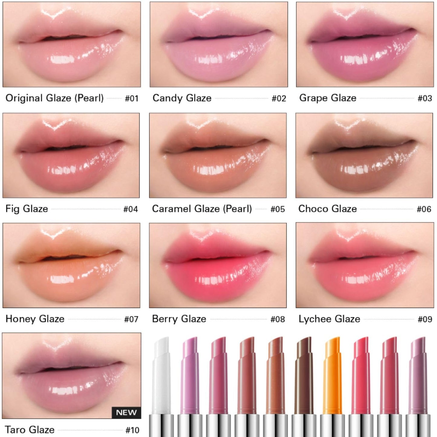 BBIA Over Glaze Stick - Lip Plumping Gloss Melting Balm Lipstick, Intensive Volume Up, High Shine & Glossy, Ultra Watery Moisturizing & Volumizing, Glowy Texture, Korean Lip Makeup (07 HONEY GLAZE)
