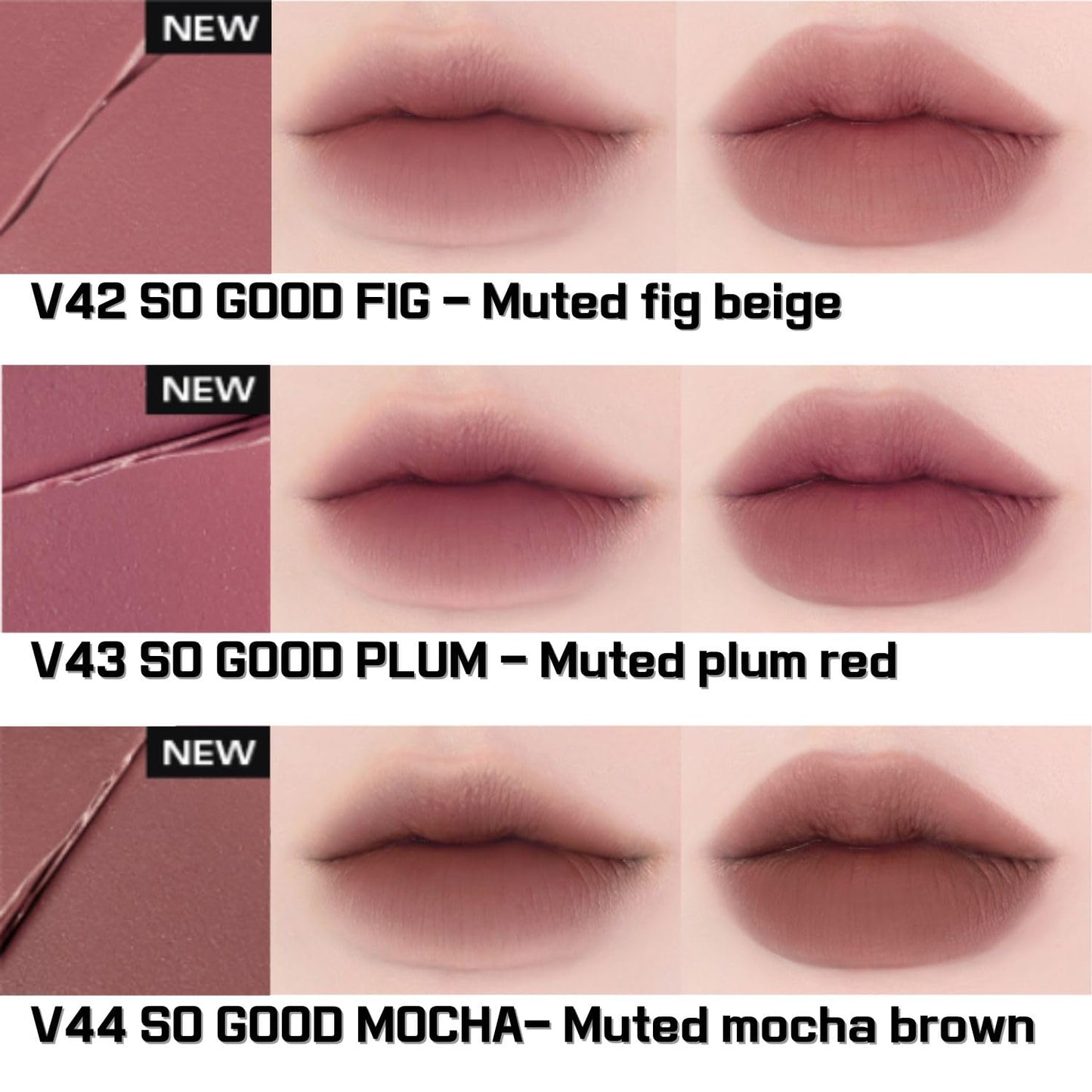 BBIA Last Velvet Tint - Soft & Creamy Matte Finish Lip Stain, Blur Effect with Velvety Texture, Long-Lasting, High Pigment, Lightweight, Non-Drying, Vegan, Korean Lip Makeup (V42 SO GOOD FIG)
