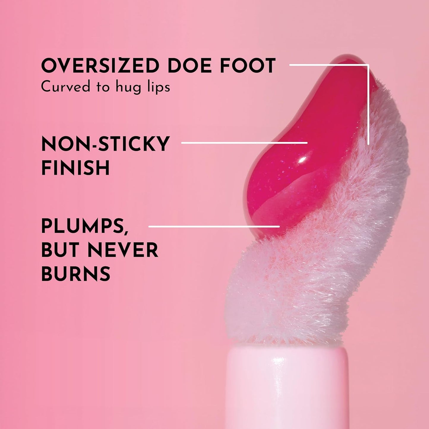 Lawless Women's Forget The Filler Lip Plumper Line Gloss, Juicy Watermelon, Pink, 0.11 Fl Oz (Pack of 1)