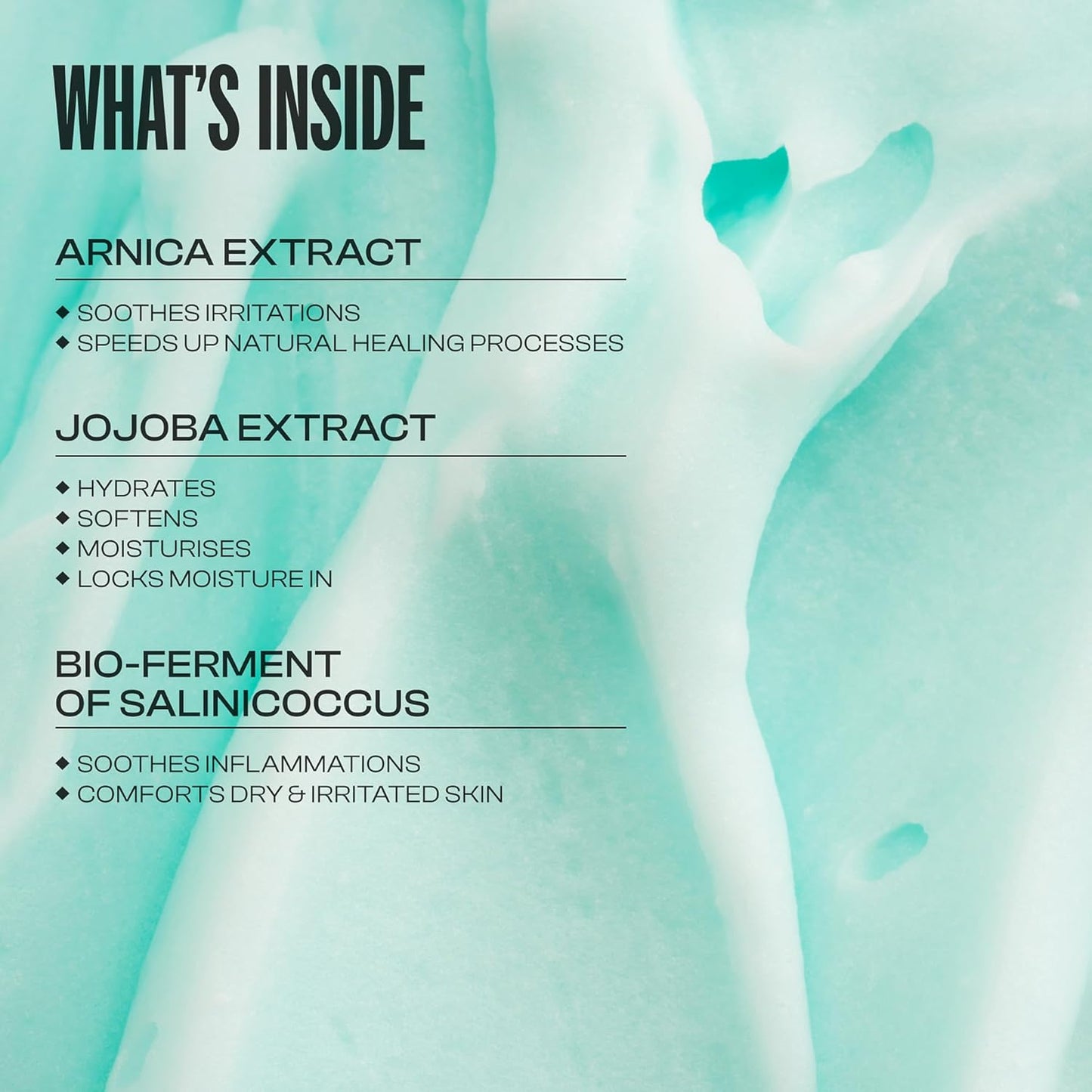 Men Rock After Shave Sorbet - Face Moisturizer - Soothing Aftershave for Men - Mens Skincare Products - Post Shave Balm - Face Lotion - 3.4 oz