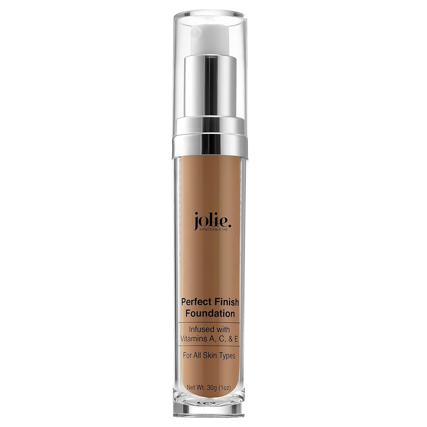Jolie Perfect Finish Liquid Foundation Makeup SPF 15 Oil Free (DW1)
