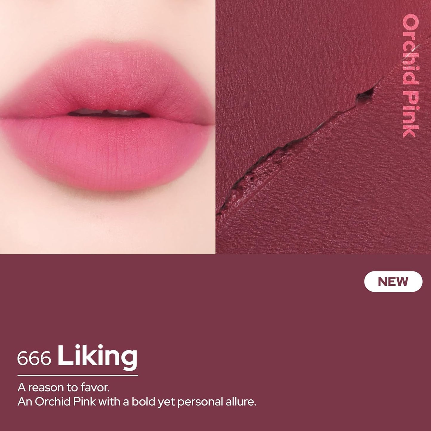 Unseen Blur Lip Tint Long-Lasting Stain, Blendable 3.2g (Liking, 3.2)