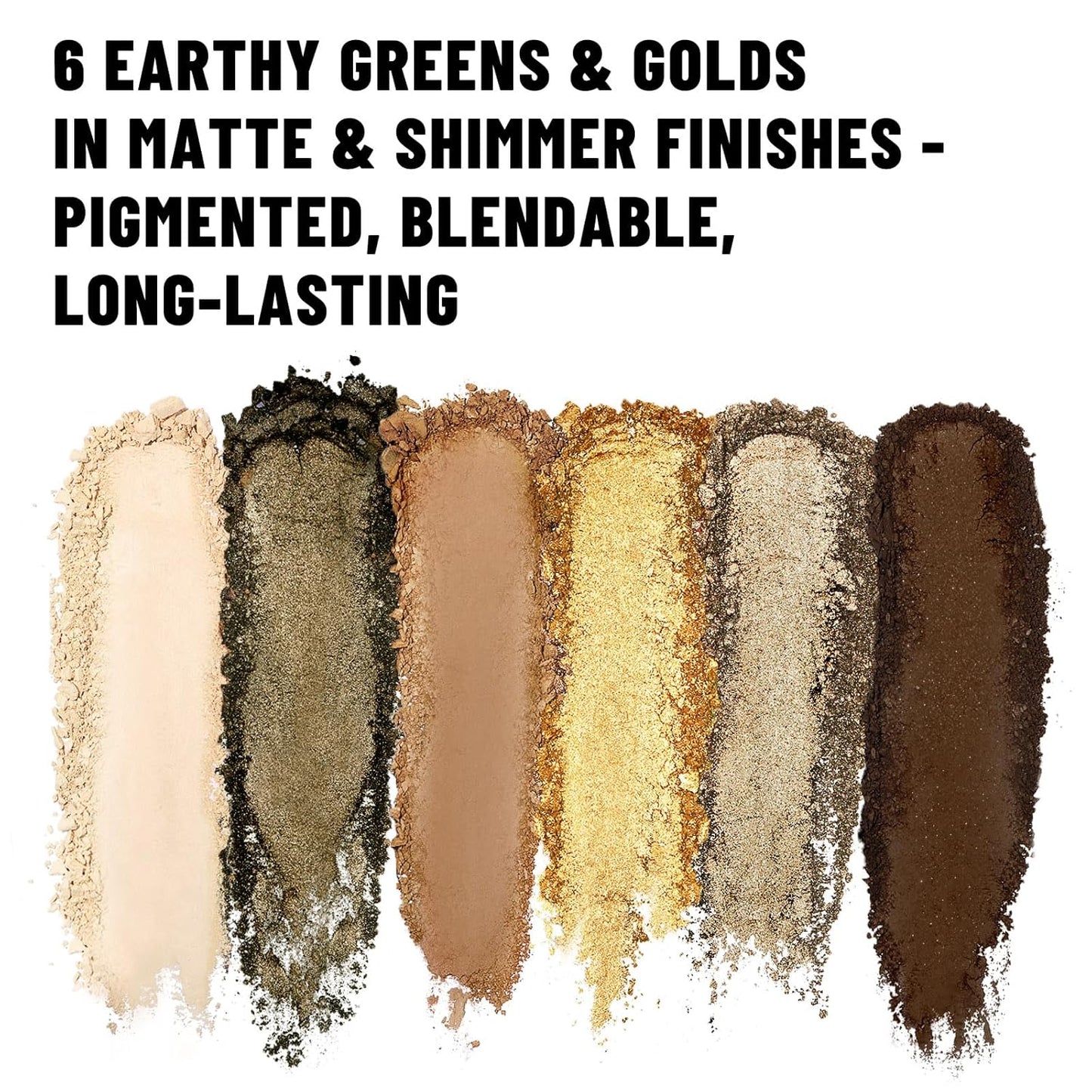 6 Colors Mini Eyeshadow Makeup Palette Olive-colored Neutral Tone Eye Shadow Matte & Shimmer Nude Make Up Pallet with Mirror Blendable Highly Pigmented Travel Size Gift Kit 04