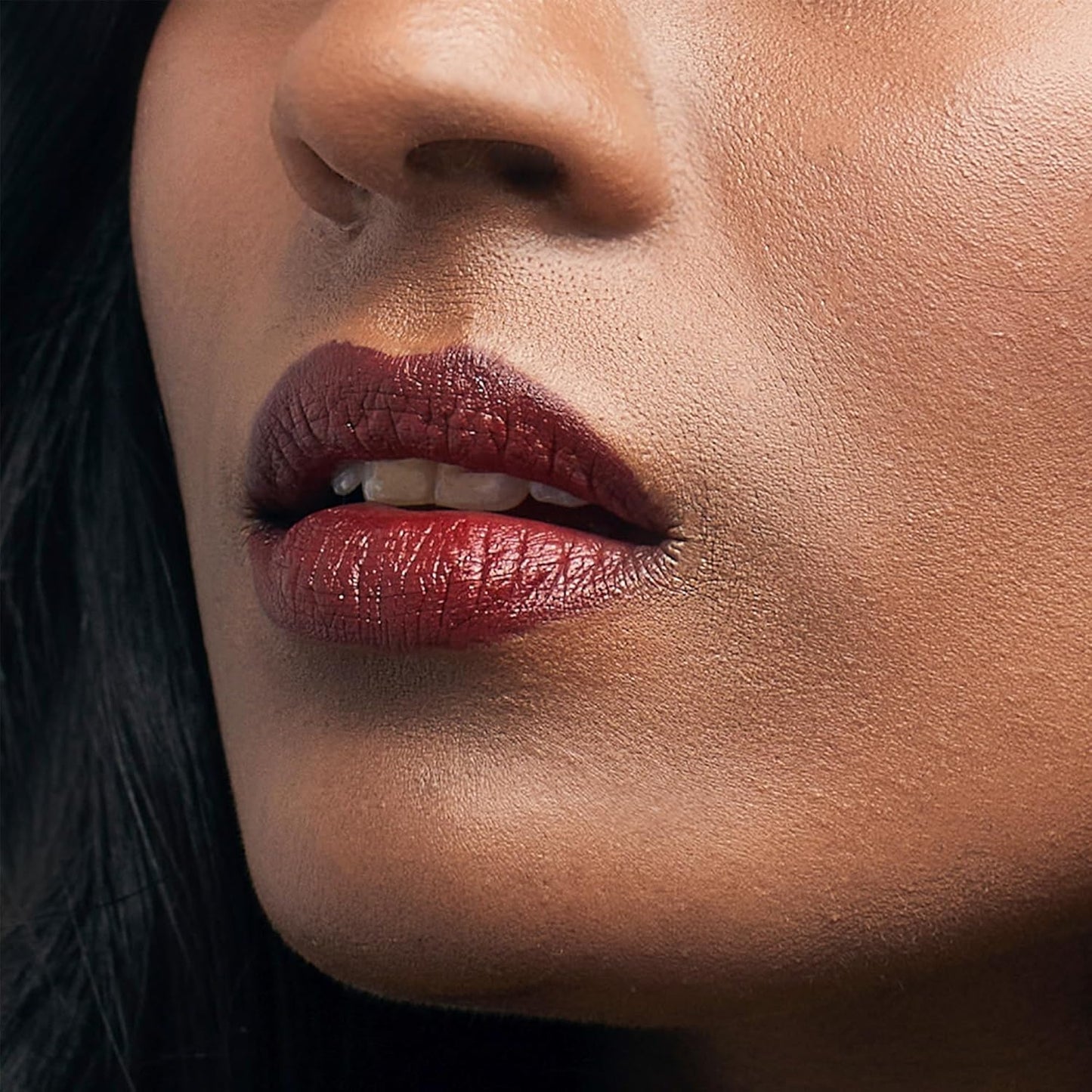 VASANTI Matte Crush Lipstick Pencil – Va Va Voom Dark Brown – Soft, Velvety Matte Finish, Waterproof, Smooth Application – Natural, Vegan, Paraben-Free Lip Color