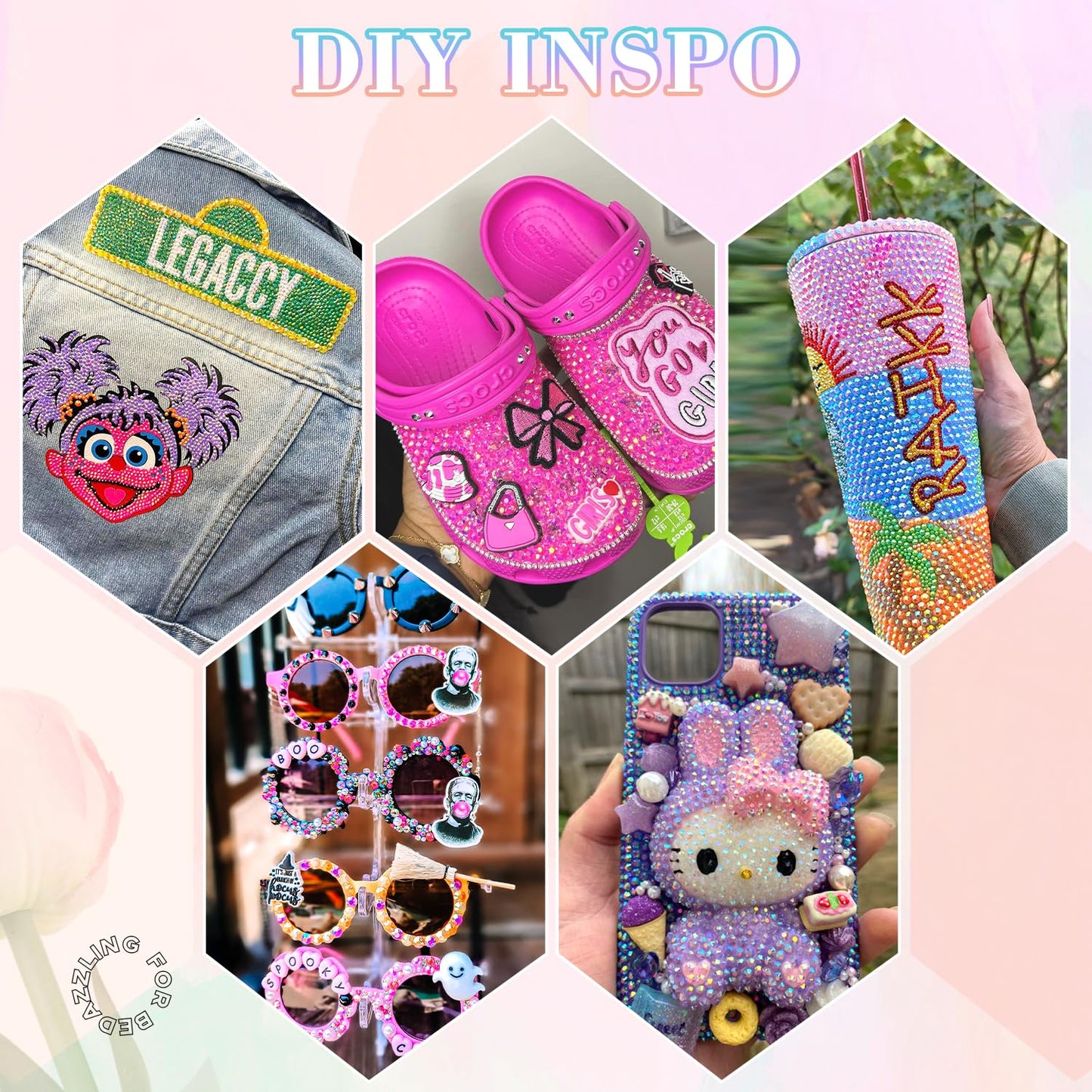 12600Pcs Resin Jelly Rhinestones with Tweezers for Crafting, Multi Colors 4mm Non Hotfix Flatback Gems, Bedazzling Crystal for DIY Crafts Clothing Tumblers Mugs Shoes Decor Nail Art