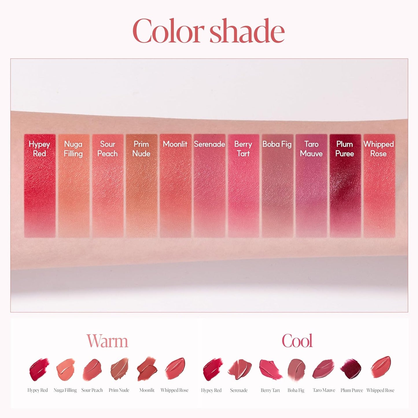 Espoir Couture Lip Tint Fitting Blur #3 Sour Peach 0.14oz | Soft and Creamy Color for Blurry Lip Look | Smudge-Proof Fixing Lip Stain | Lightweight and Comfortable Matte Finish