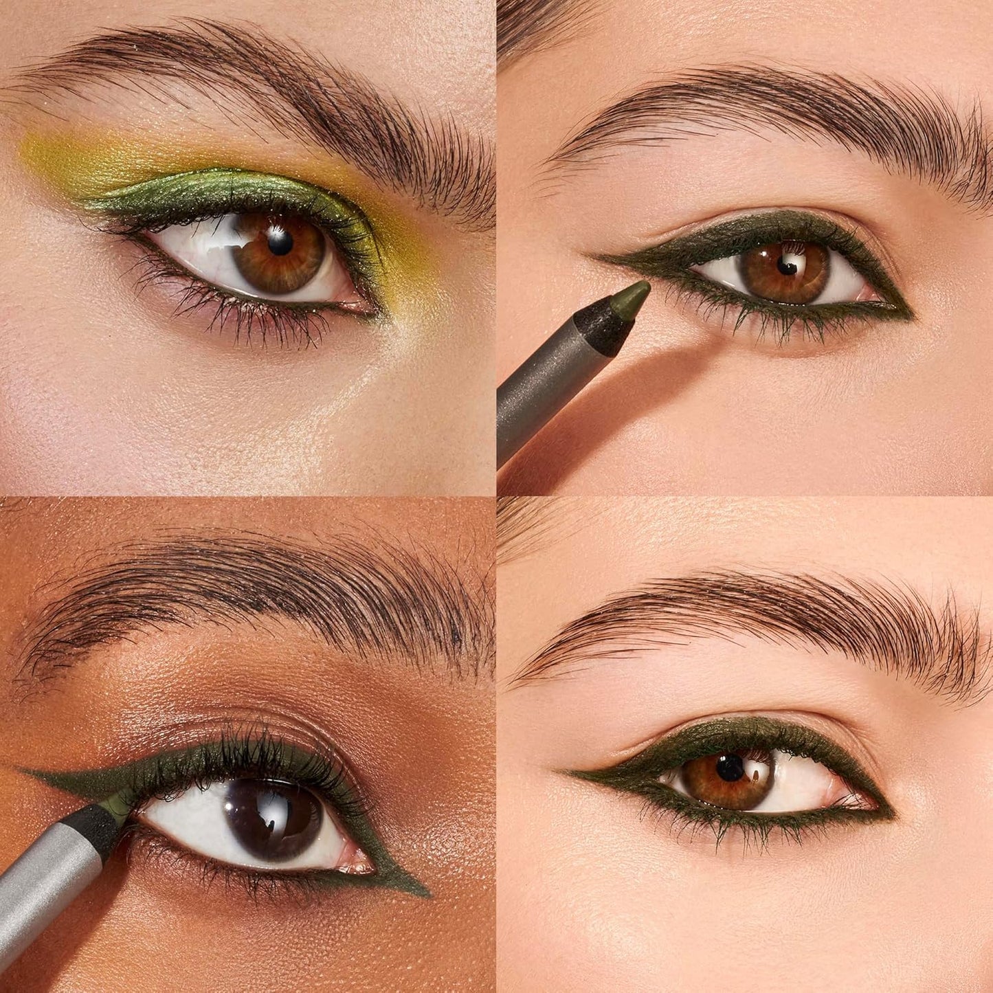 Wonderskin Eyeliner Pencil, 1440 Longwear Green Eyeliner Pencil - Waterproof, Sharpenable & Smudge Proof